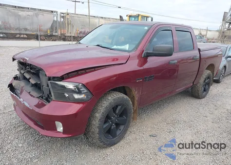 2018 Ram 1500 Express 4X4 5'7 Box z USA, uszkodzony, nr VIN 1C6RR7KT9JS329838